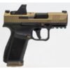 Canik METE MC9L 9mm 3.18 17rd Pistol w/ Mekanic MO1 Optic, Bronze/Black